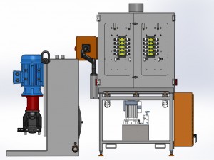 hydraulic tapping machine Modelo 3D