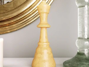 set da camino decorativo Modello 3D