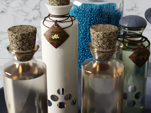 aroma decor set 3D Model