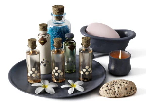 aroma decor set 3D Model