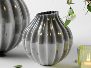 snowberry decor set 3D Model