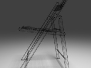 kitchen stool 3D Model