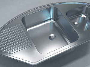 kitchen sink 3D मॉडल