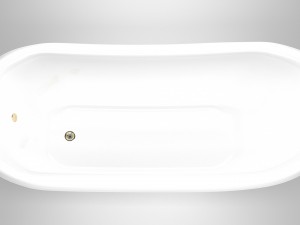 baroque bath 3D Model