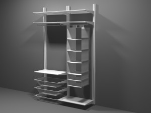 storeroom rack 3D Model