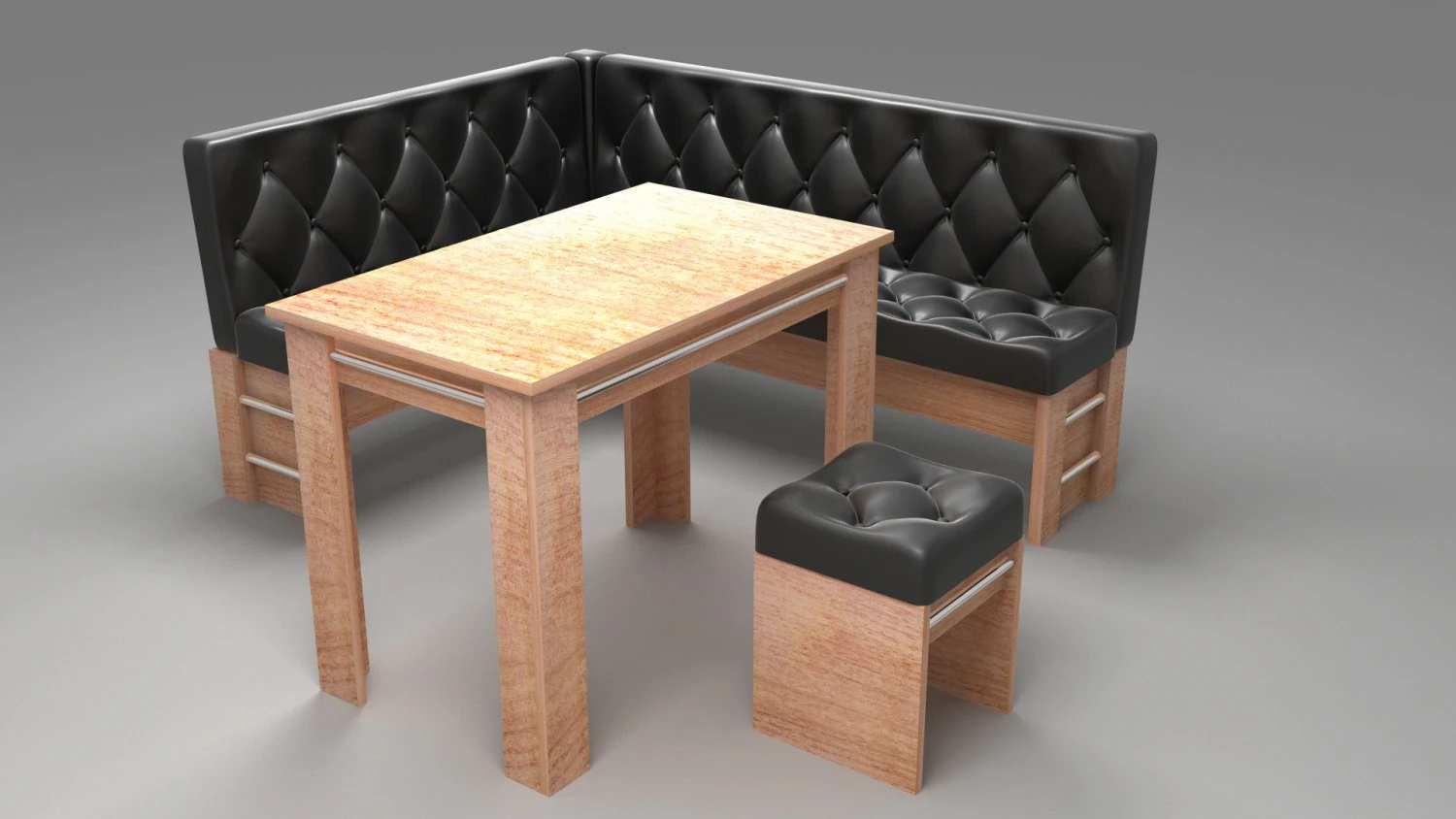 kitchen area 3D Model .c4d .max .obj .3ds .fbx .stl .blend 
