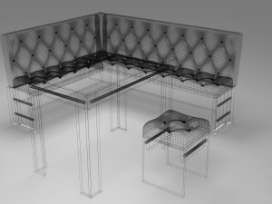 kitchen area Modèle 3D