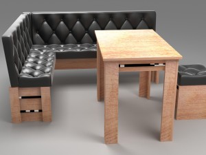 kitchen area Modèle 3D