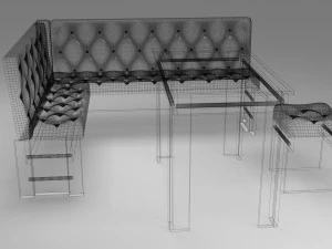 kitchen area 3D Model