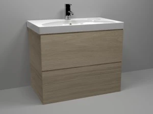 Waschbecken im Badezimmer 3D Modell