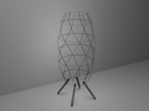 shepenna lamp 3D मॉडल