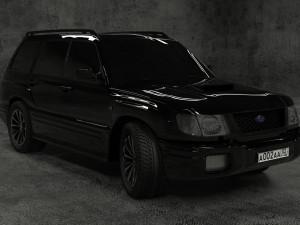 subaru forester 2000 3D मॉडल
