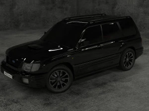 subaru forester 2000 3D Model