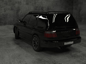 subaru forester 2000 Modelo 3D