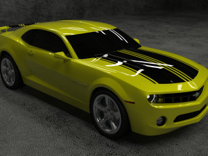 chevrolet camaro 2010 3Dモデル