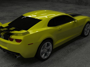 chevrolet camaro 2010 3Dモデル