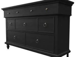 c&ocirc;moda ashgrove Modelo 3D