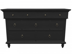 chest of drawers ashgrove 3D Модель
