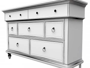 chest of drawers ashgrove 3D Model
