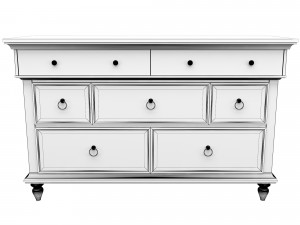 chest of drawers ashgrove 3D Модель