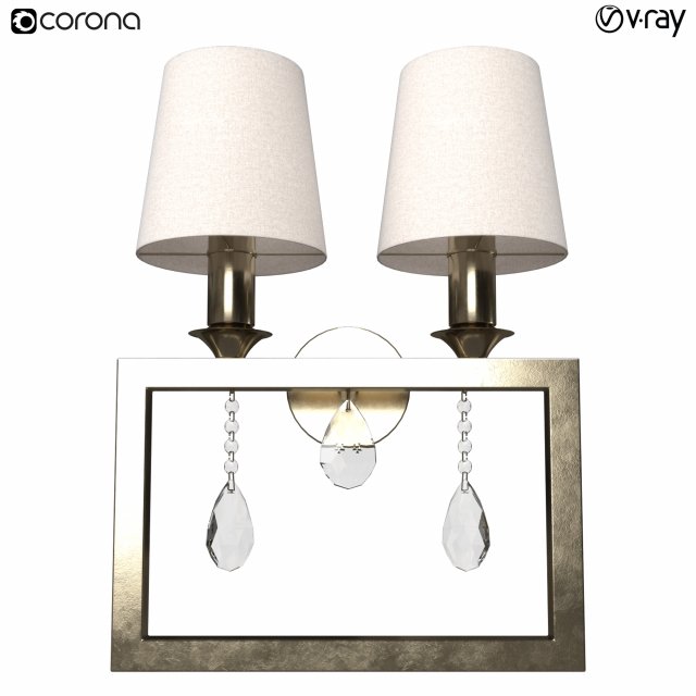 sconce aiardini 3D Model .c4d .max .obj .3ds .fbx .stl .blend