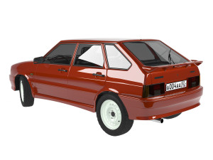 vaz 2114 3D Model