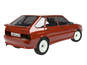 vaz 2114 3D Model