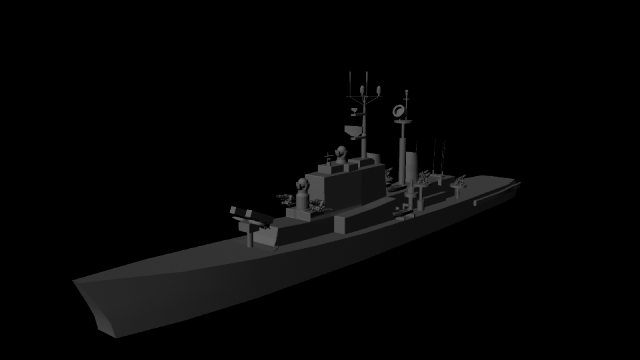 caio duilio c554 3D Model .c4d .max .obj .3ds .fbx .stl .blend 