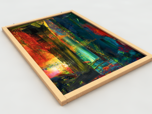 picture frame with picture for interior 3D Model