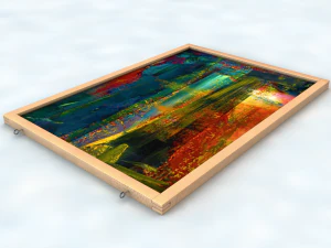 picture frame with picture for interior 3D Model