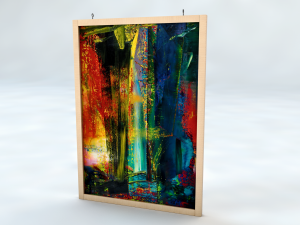 picture frame with picture for interior 3D Model