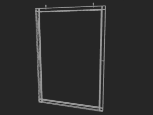 picture frame with picture for interior 3D Model