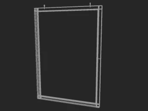 picture frame with picture for interior 3D Model