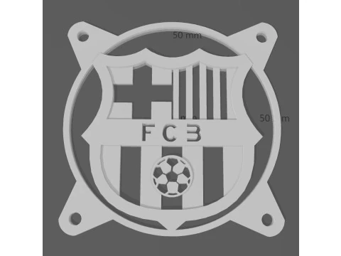 VENTILATORHOES 120 MM - BARCELONA 3D printmodel