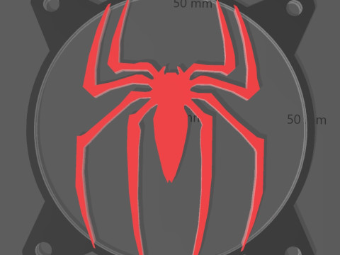 5 FAN COVERS 120 MM - MARVEL Modelo de impresión 3D