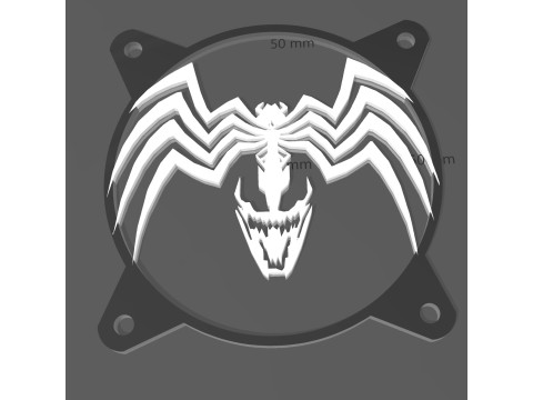 5 FAN COVERS 120 MM - MARVEL Modelo de impresión 3D