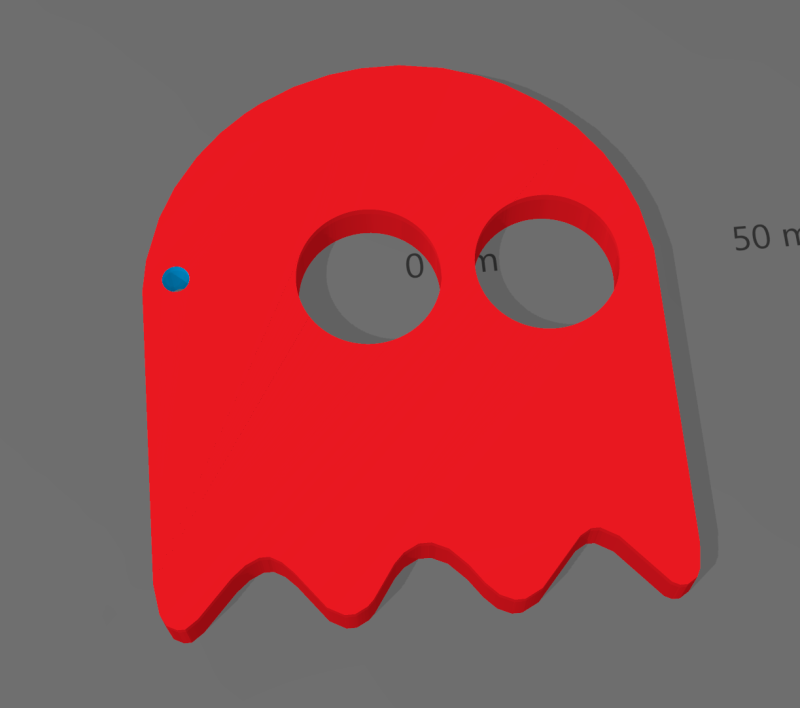 KEYCHAIN - SELFE DEFENSE - GHOST Modèles 3D en vedette .c4d .max .obj .3ds .fbx .stl .blend 