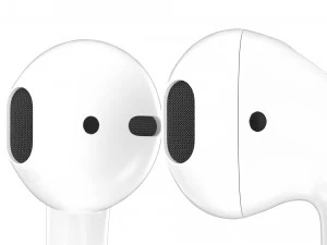 apple air pods - element 3d 3D Model