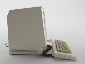 macintosh 128k - element 3d 3D Model