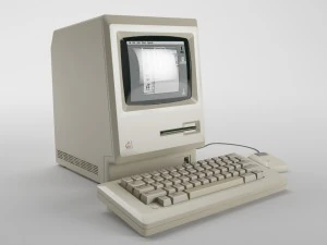 macintosh 128k - element 3d 3D Model
