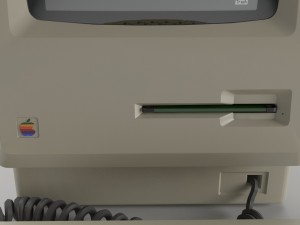 macintosh 128k - element 3d 3D Model