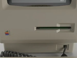macintosh 128k - element 3d 3D Model