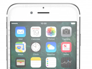 apple iphone 7 - element 3d 3D Model