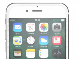 apple iphone 7 - element 3d 3D Model