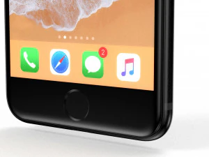 apple iphone 8 - element 3d 3D Model