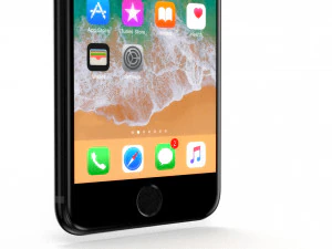 apple iphone 8 - element 3d 3D Model