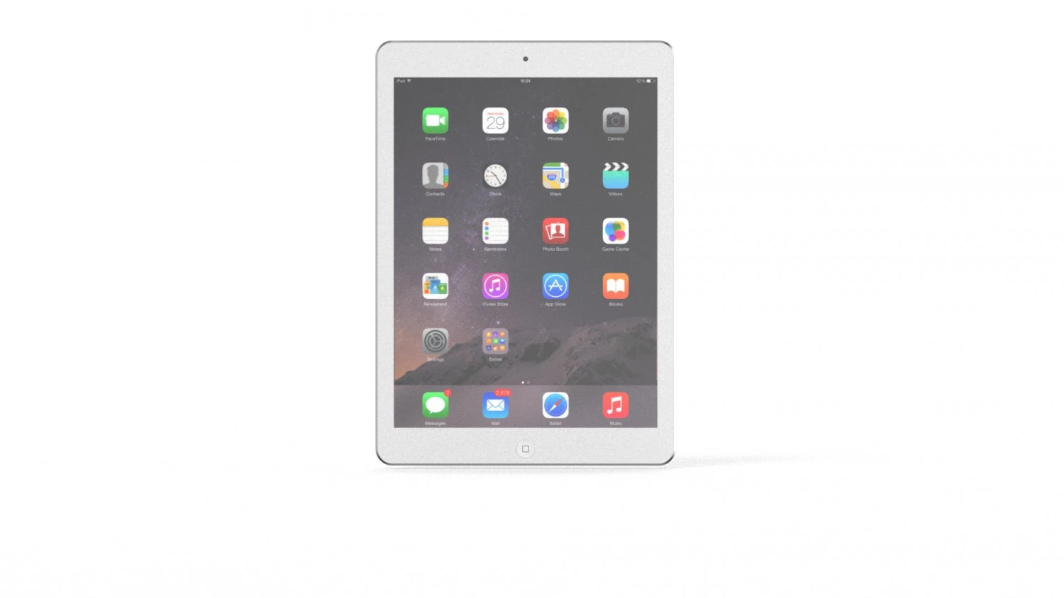 apple ipad air - element 3d 3D Model .c4d .max .obj .3ds .fbx .stl .blend 