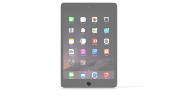 apple ipad mini 4 - element 3d 3D Model .c4d .max .obj .3ds .fbx .stl .blend 