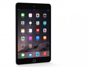apple ipad mini 4 - element 3d 3D Model