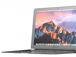 apple macbook air 11 - element 3d 3D Model